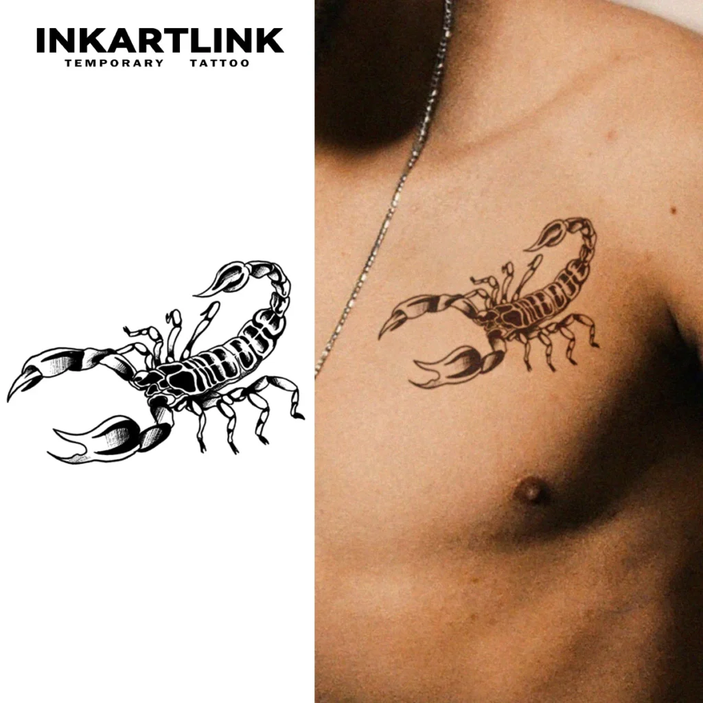 Tatouage temporaire réaliste | Scorpion