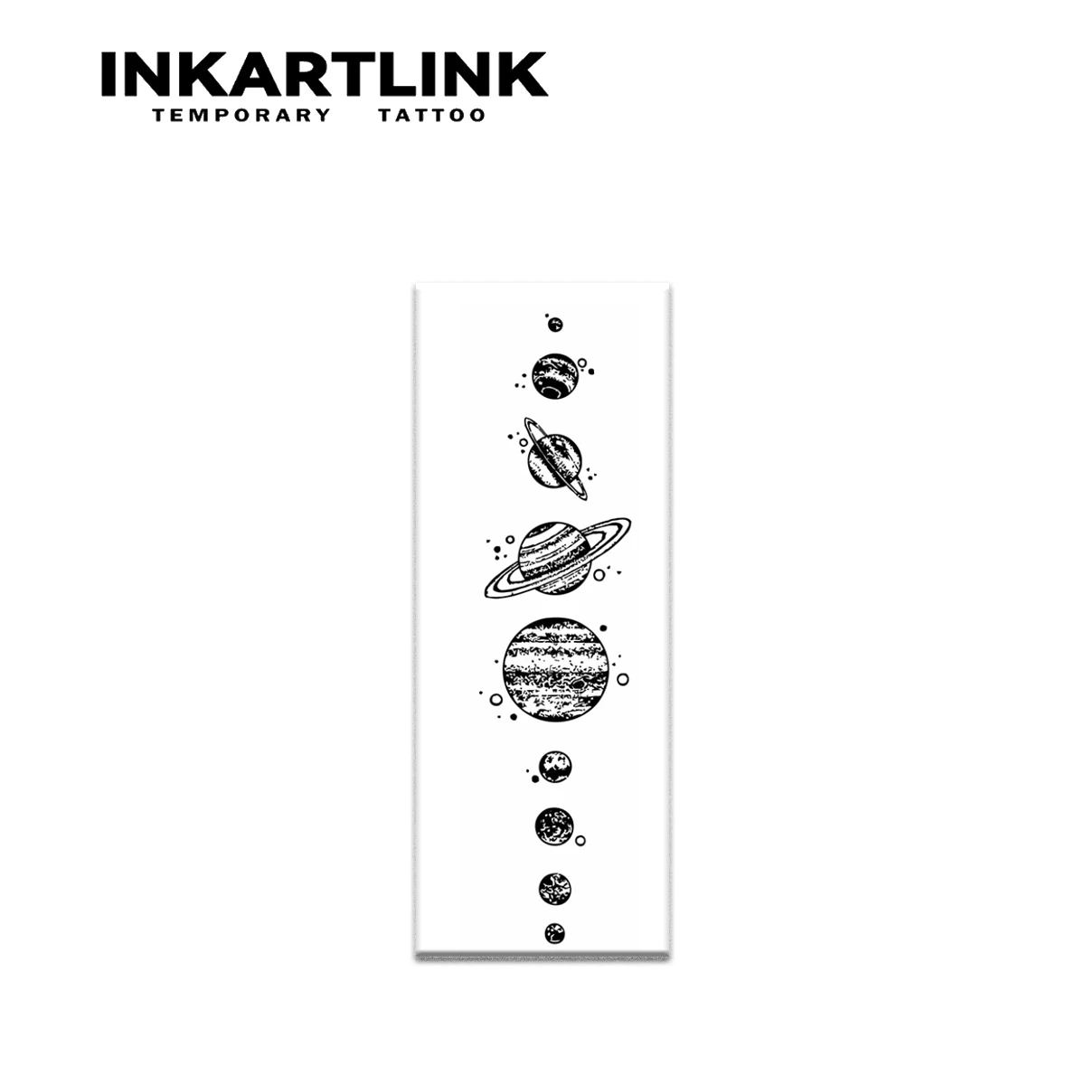 Tatouage temporaire cosmique | Système solaire - 2