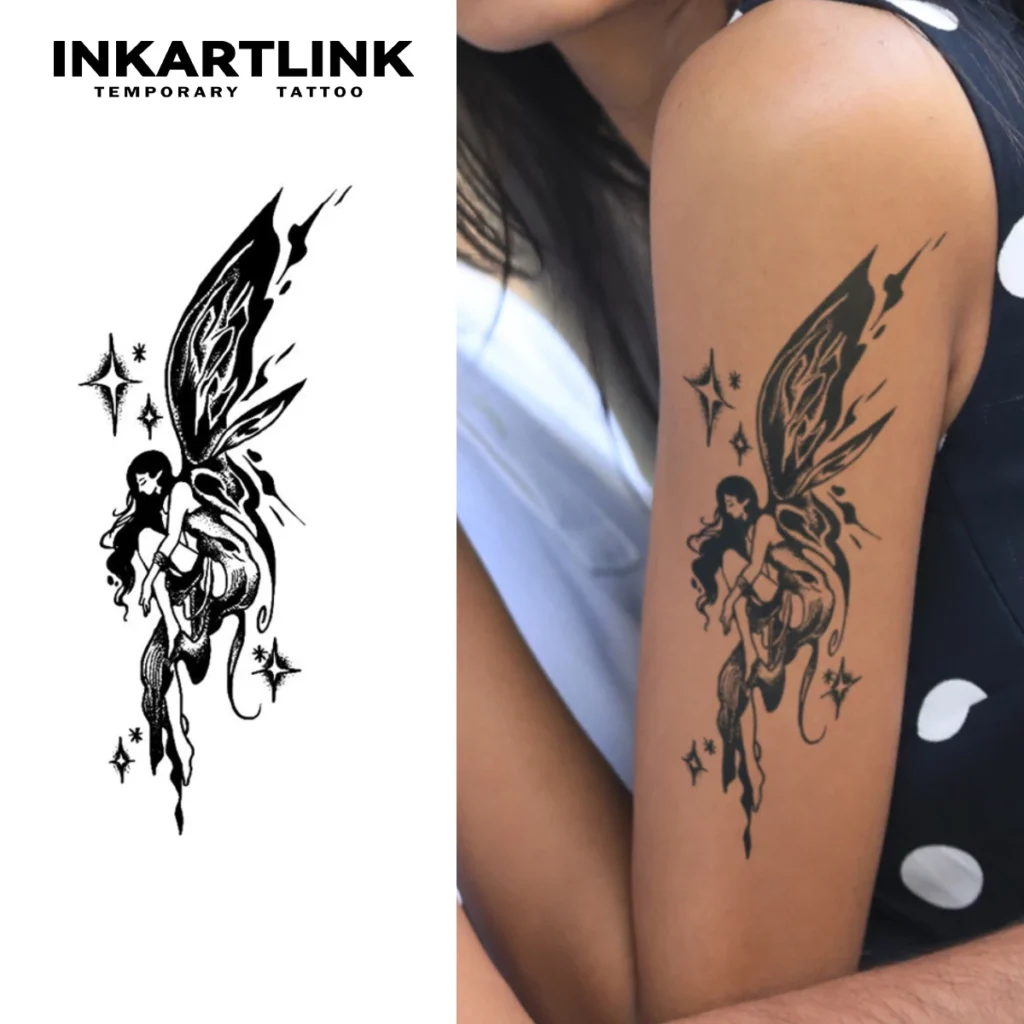 Tatouage temporaire fantastique | Fée