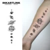 Tatouage temporaire cosmique | Système solaire Tatouage temporaire cosmique | Système solaire