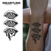 Tatouage temporaire surréaliste | Yeux hypnotiques