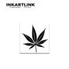 Tatouage temporaire botanique | Feuille de cannabis - 2