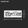 Tatouage temporaire calligraphique | Carpe Diem - 3