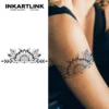 Tatouage temporaire floral | Tournesol