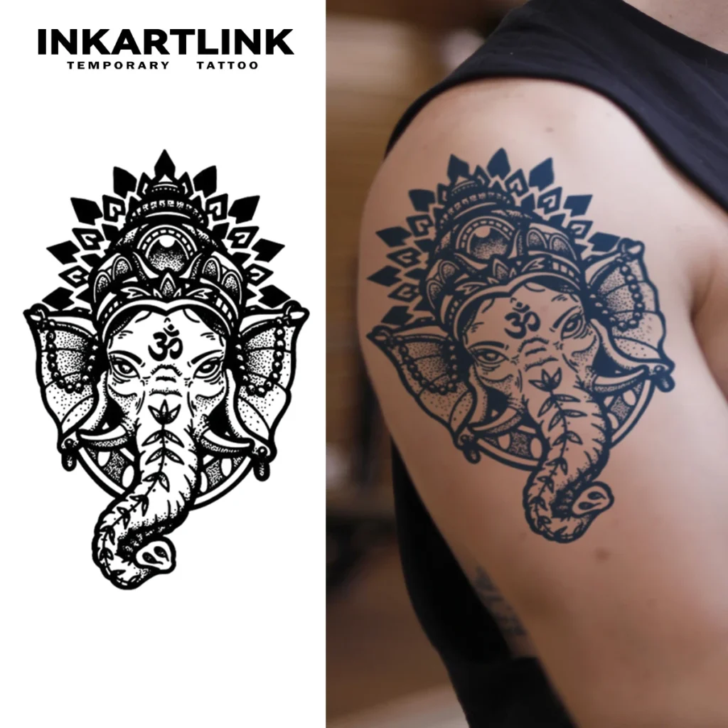 Tatouage temporaire spirituel | Ganesh