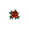 Stylized Rose Temporary Tattoo