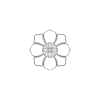 Stylized Flower Temporary Tattoo