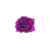 Stylized Rose Temporary Tattoo