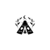 37.png Black and White Butterfly Temporary Tattoo
