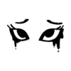 Stylized Eye Temporary Tattoo