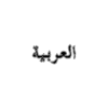 453.png Arabic Word Temporary Tattoo in Modern Black Font