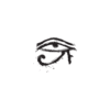 Stylized Eye Temporary Tattoo