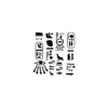 Egyptian Hieroglyphs Temporary Tattoo
